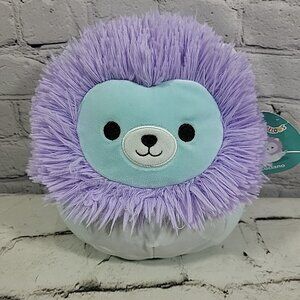 Squishmallow Luciano The Lion Plush 8" Blue Stuffed Animal Kellytoy With Tags